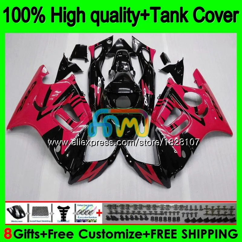 + Комплект бака для HONDA CBR600FS CBR600F2 1991 1992 93 94 1BS.297 CBR600 F2 CBR 600 FS распродажа Красный