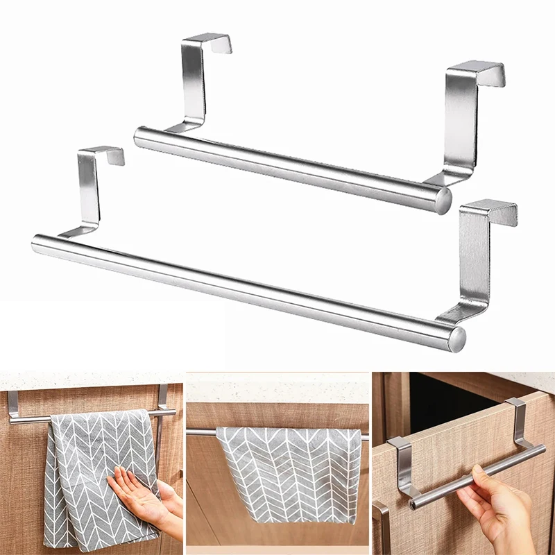 Нержавеющая сталь Ванная комната Полотенца стойки Кухня шкаф висячий