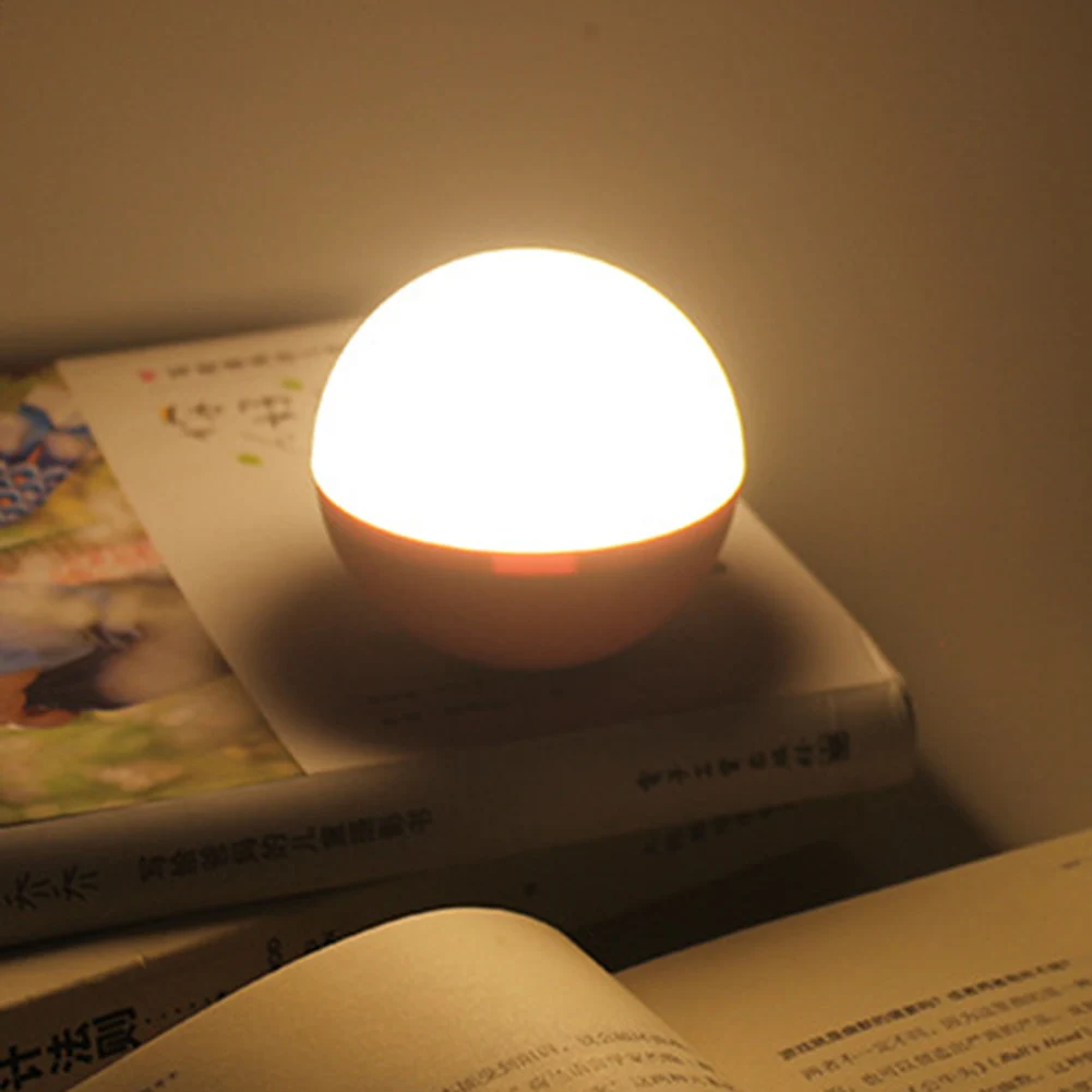 

Cordless LED Ball Night Light Chargeable LED Light Bedside Lamp for Kids Gifts JDH99