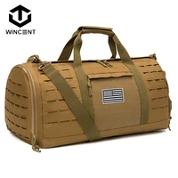wincent 40l tactical hunting bag military tactical fitness hiking duffle pack training range with shoes pocket outdoor bag