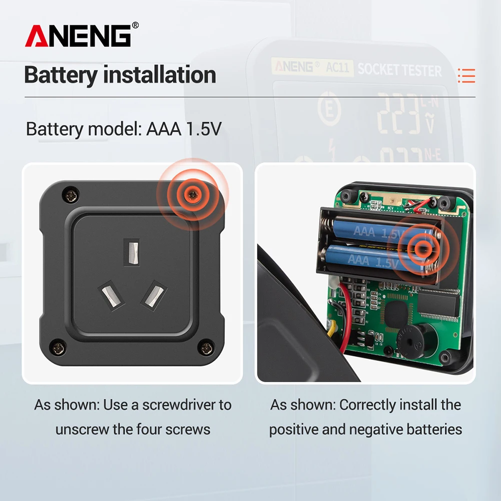 Детектор автоматический выключатель Finders инструменты выход заземления в режиме