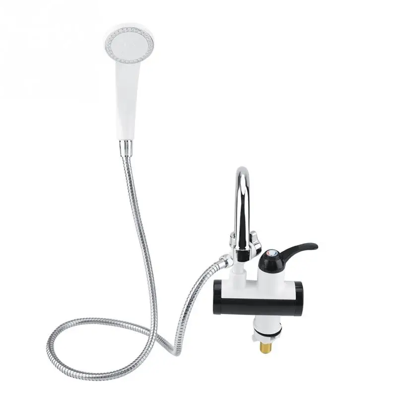 Бытовой безрезервуарный водонагреватель с дисплеем мгновенный Электрический