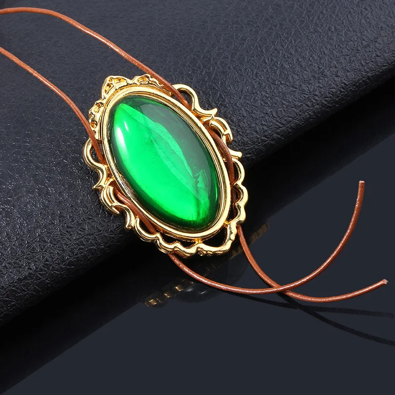 Женское винтажное ожерелье чокер Evergarden аниме фиолетовое из кожаного шнура с