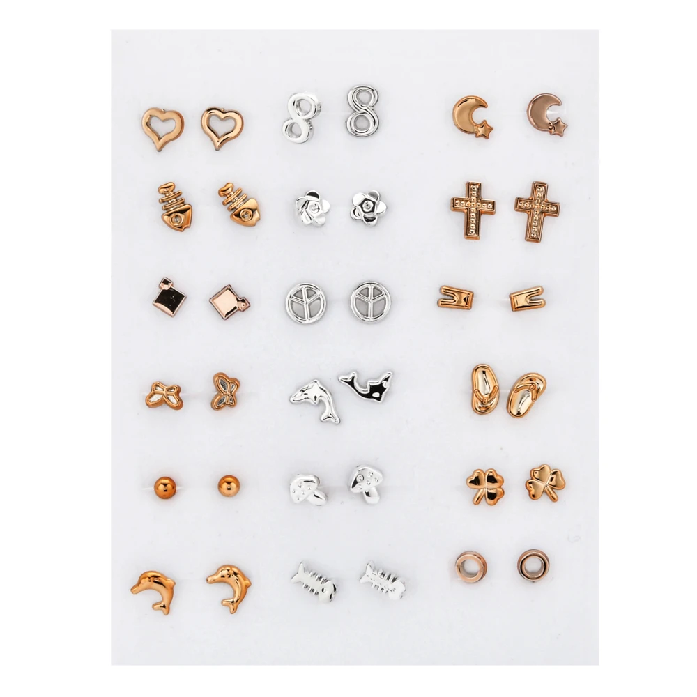 18 парт/Лот смешанные стили бабочка цветок Геометрические Животные пластиковые