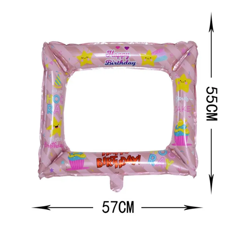 Воздушный шар из алюминиевой фольги в новом стиле 1 шт. фоторамка для дня рождения