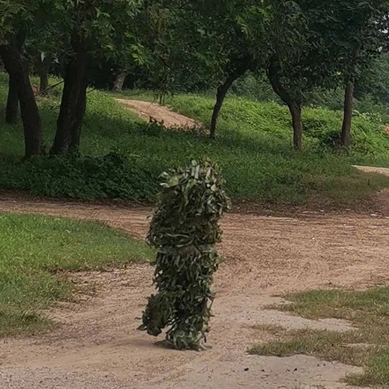 Детский Камуфляжный костюм Одежда для Костюм Под джунгли Тренировочная одежда с