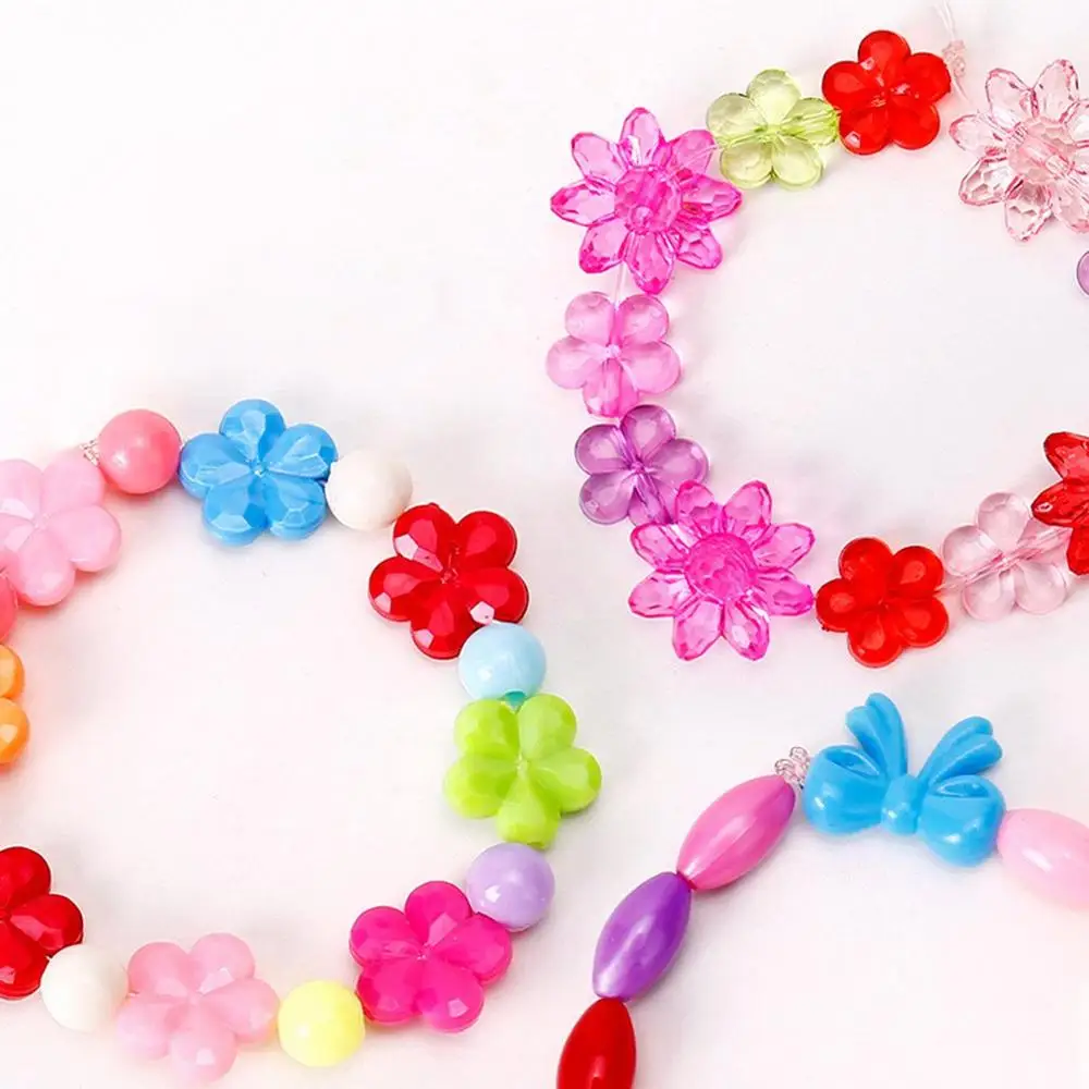 

Diy Handmade Beads Toys With Accessories Set Kids Creative 24 Grid Girl Weaving Bracelet Jewelry Toy Educational Toy Kids Gift