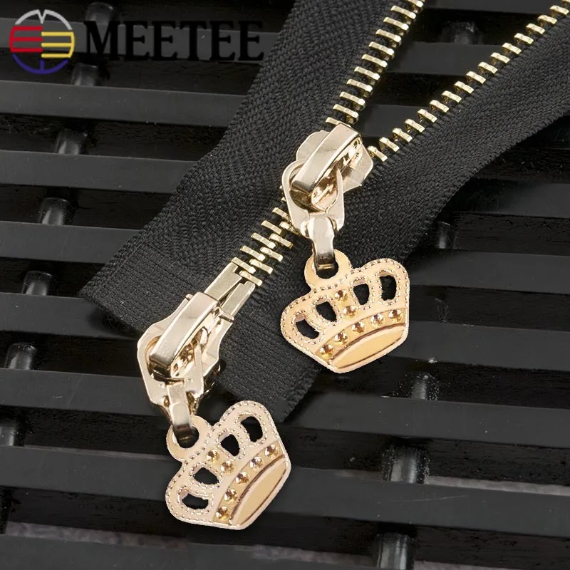 Металлическая молния с короной 1 шт. 85 см 120 5 # экологичное открытое пальто куртки