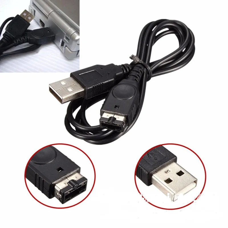 Черный USB-кабель для зарядки зарядный кабель для/SP/GBA/GameBoy/Nintendo/DS | Электроника