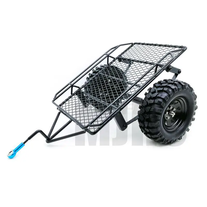 Осевой SCX10 1/10 металлический Сцепной прицеп 220*205 мм для RC Crawler 90046 90047 90053 TRX4 D90 CC01 D110