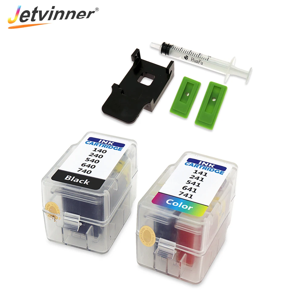 Jetvinner многоразовый картридж PG740 CL 741 совместимые картриджи для Canon pixma MX517 MX437 MX377