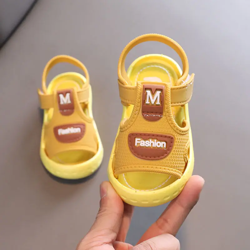 

Summer Baby Boys Girls First Walker Infant Toddler Air Mesh Sandals 16-25 4colors 0-5years P16