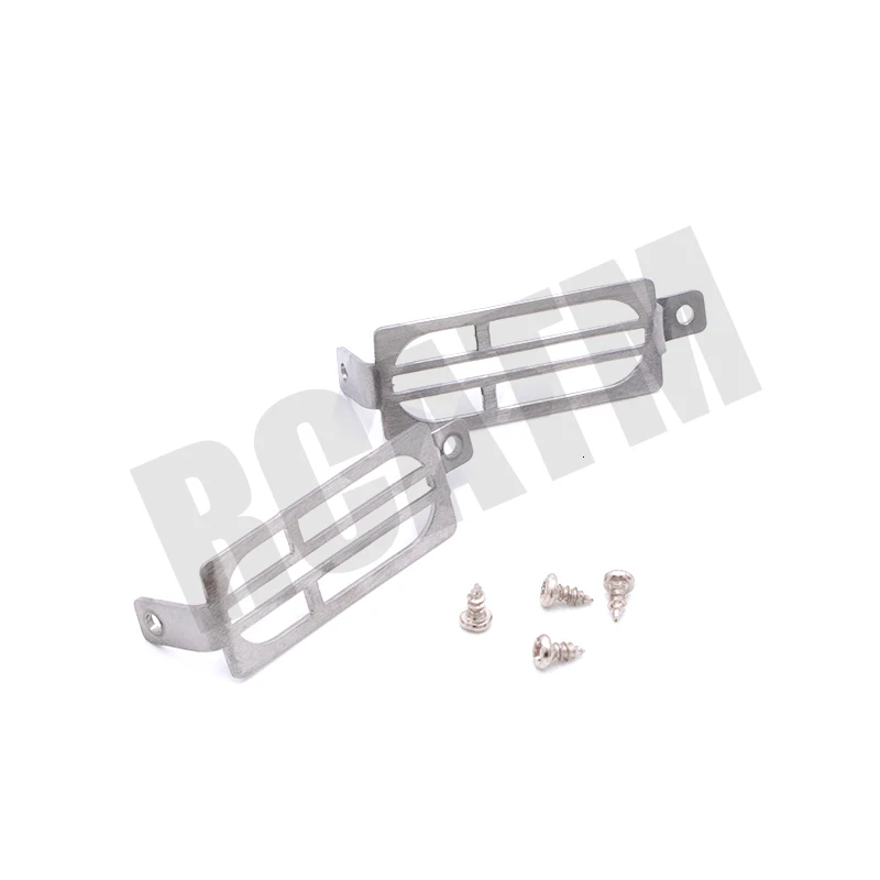 Металлический передний задний абажур для 1/10 RC гусеничного автомобиля Traxxas TRX4