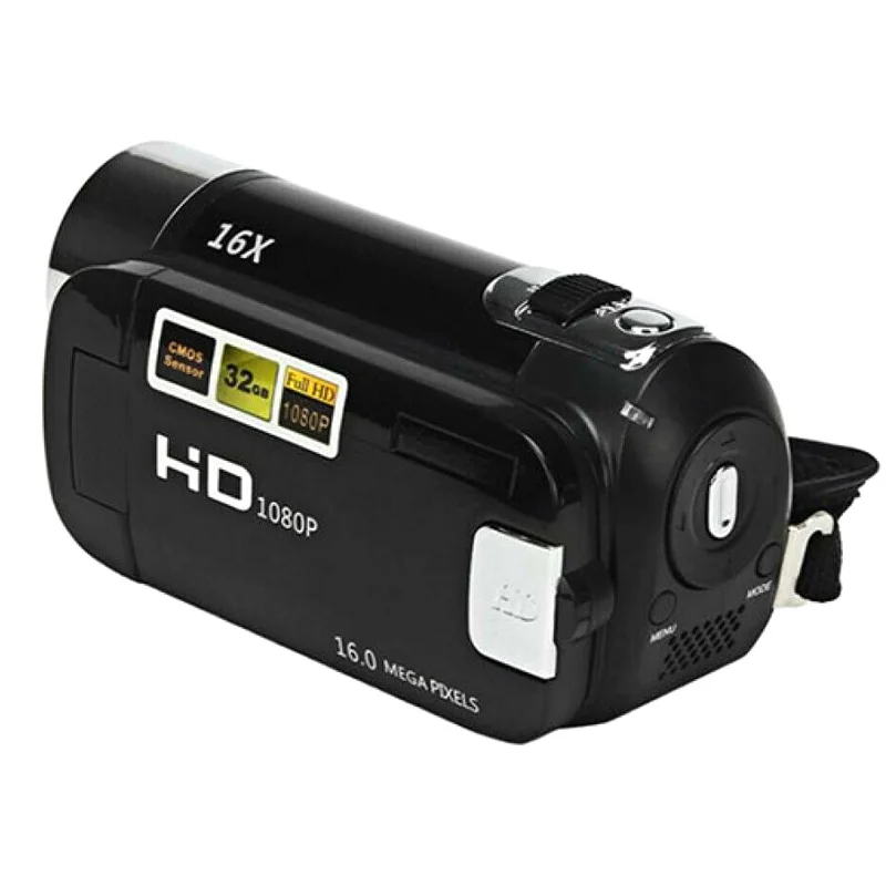 1080P 16X цифровой зум Full HD 16MP видеорегистратор видеокамера портативная камера ND998 -