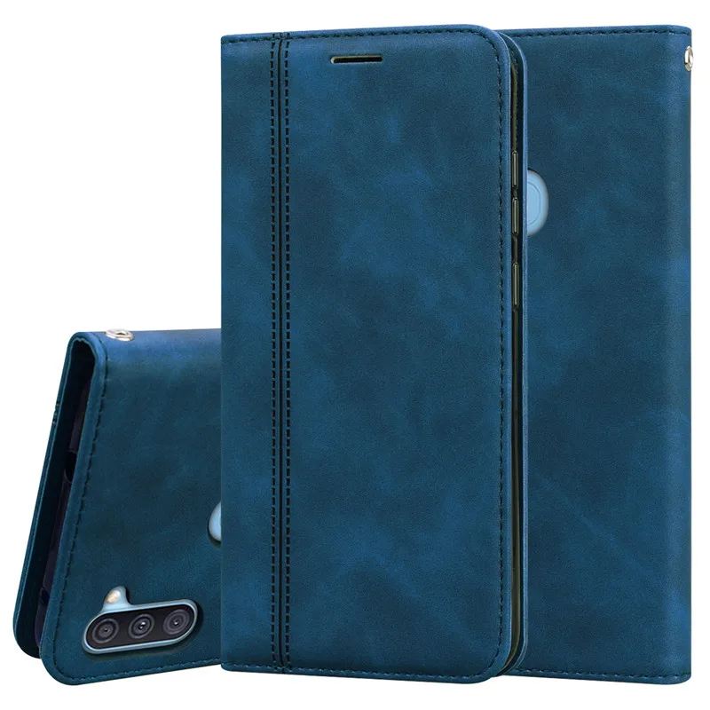 

Чехол для Samsung Galaxy A11, кожаный бумажник, Магнитный чехол для телефона Samsung A11, A11, A115