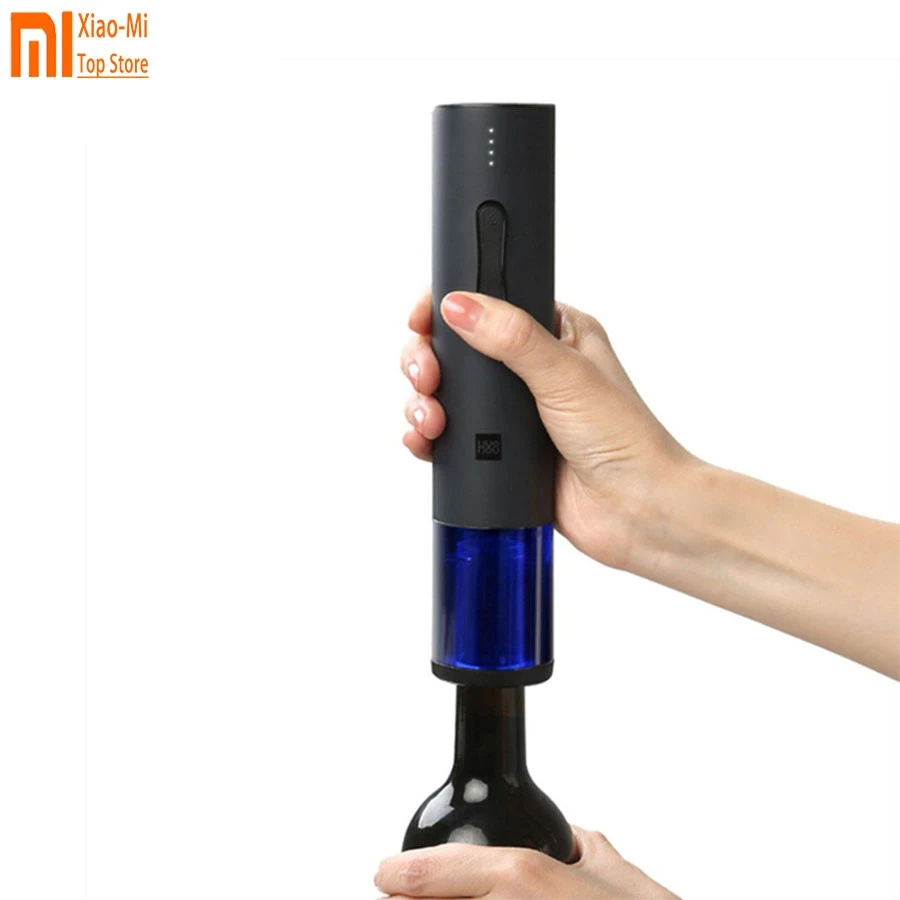 Xiaomi Mijia Huohou автоматическая бутылка Красного вина Электрический штопор фольга резак пробки инструмент для 6s открытым 550Mah батарея