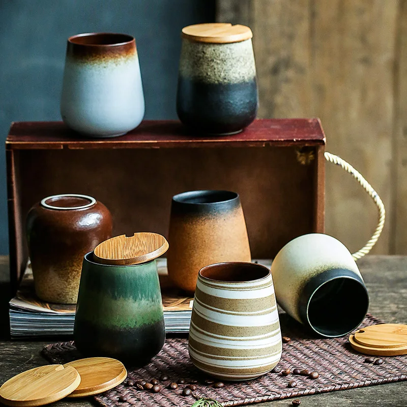 FANTERCY ручной работы кружка Тао Марк в японском стиле кофейная чашка креативная