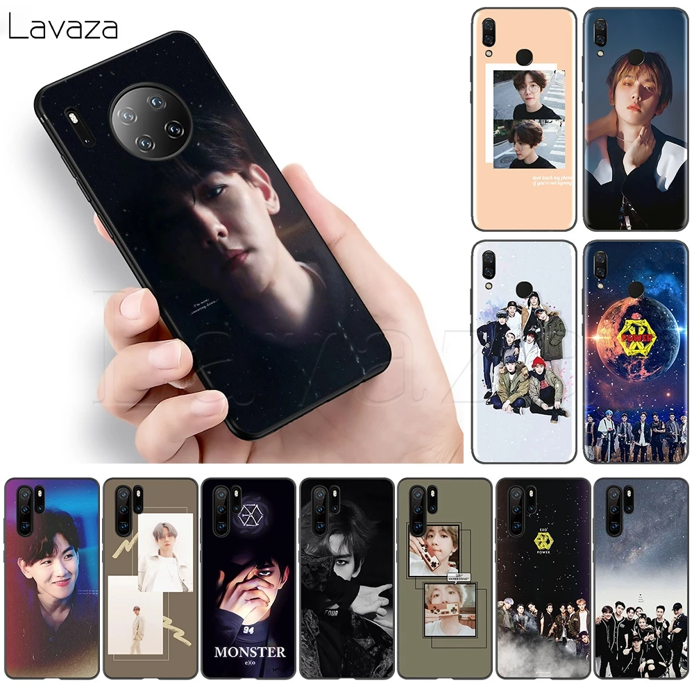 Мягкий силиконовый чехол Lavaza EXO baekhyun для Honor Note 6A 7A 7X 8A 8X 8C 9 9X 10 20S 9A 10X Y6P Pro