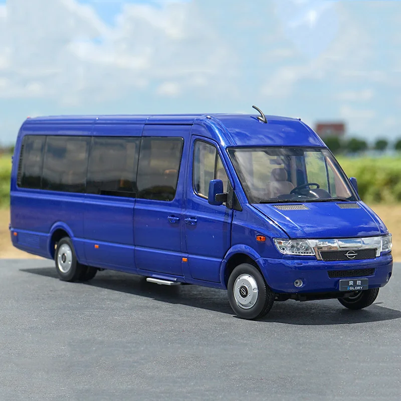 1:24 весы Yangtze река EV электрический автобус Ван W лампа литье под давлением сплав