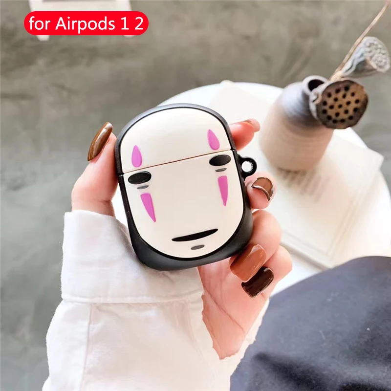 243 Мультяшные беспроводные bluetooth наушники чехол для Apple Airpods 1 2 Симпатичные Силиконовые Мягкие коробки гарнитура оболочка для Airpods защитный чехол - Цвет: 243