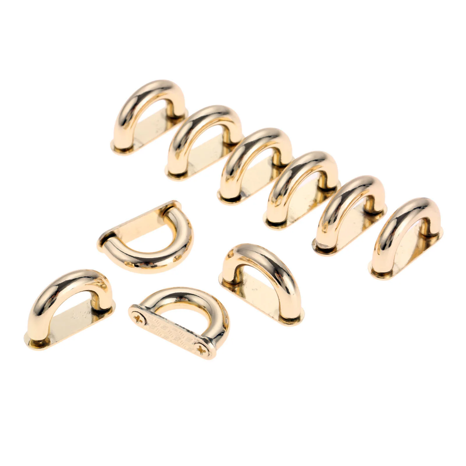 10 шт. сумка Арка мост боковой крюк D Кольцо ремонт аппаратные средства застежка