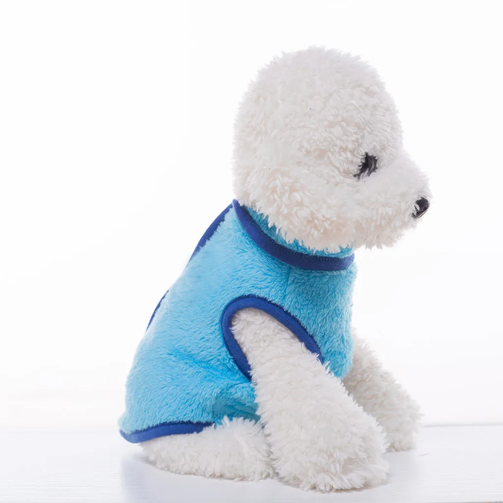 Новая одежда для собак весна и осень теплая удобная кошек на молнии двусторонний