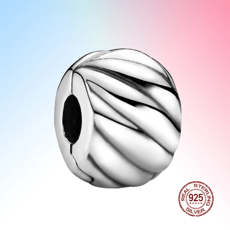 

925 Sterling Silver Fixing clip of life Bracelet jewelry for women 2021 hot sale fit Original Pandora charms Pendant DIY Beads