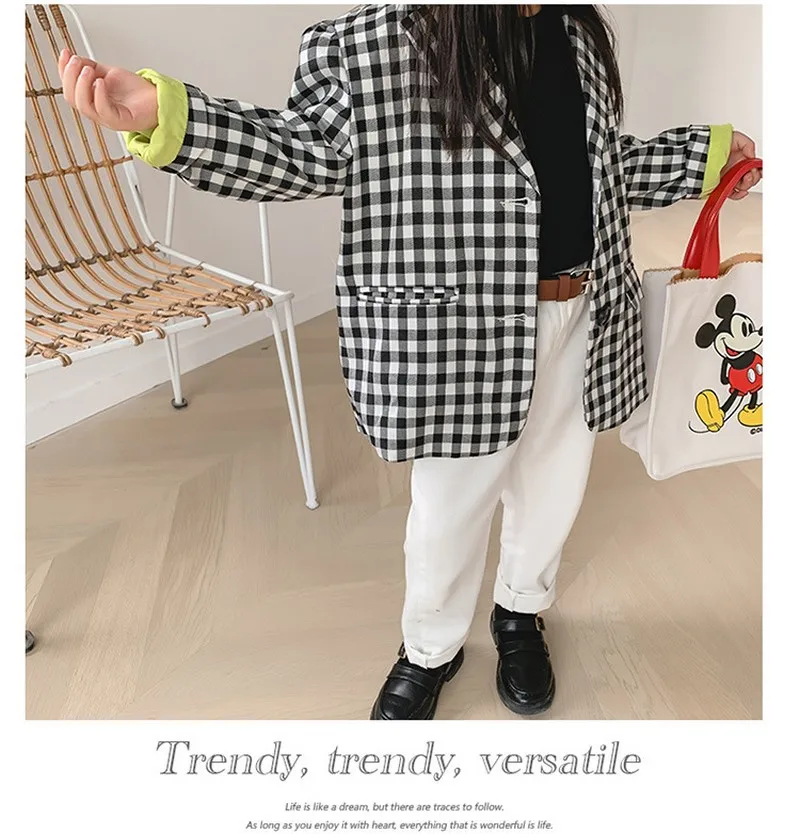 

2020 new parent-child wear, mother and women's clothing, girls' autumn children's wear, Korean style fashionable casual suit jac