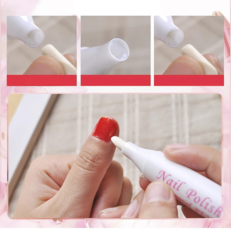 

5Pcs/Set Nail Art Gel Nail Polish Remover Pen Manicure Cleaner Nail Polish Corrector Remover Pen UV Gel Polish Remover Wrap Tool