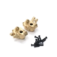 easy control yk4102 4103 4082 rc climbing rc car accessories metal upgrade brass counterweight steering cup pair