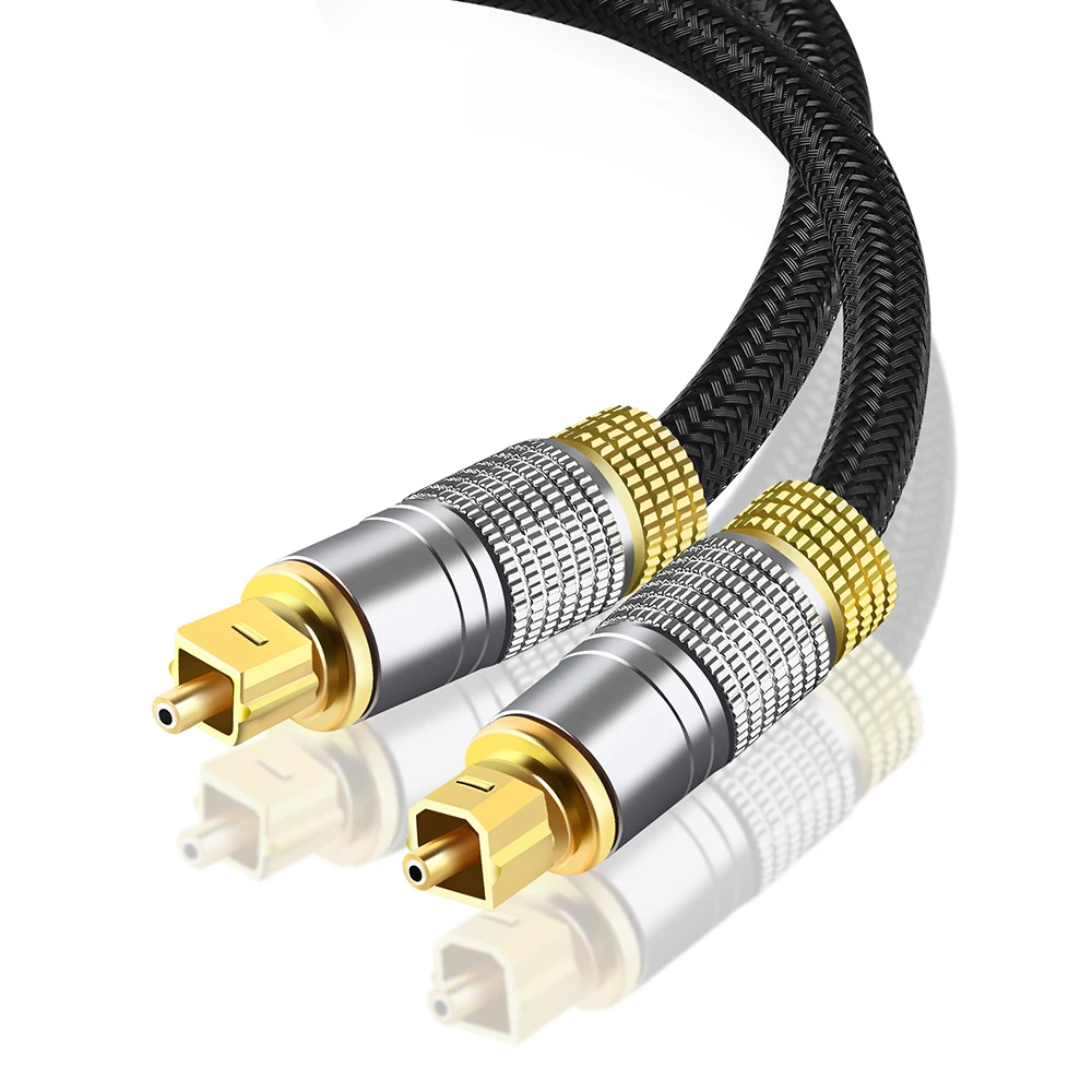 Digital Optical Audio Cable Toslink Coaxial SPDIF Dolby 7.1 Soundbar 5.1 Fiber for HI-FI Sound Bar Home Theater PS4 Xbox | Электроника