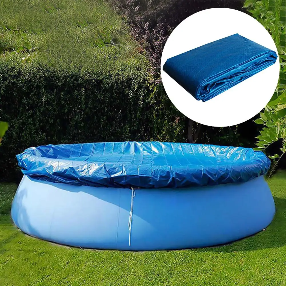 

Original Selling 210cm Round Swimming Pool Cover Solar Pool Tub Covers Dust Cover Rainproof Pool Cover Outdoor Bubble Blanket