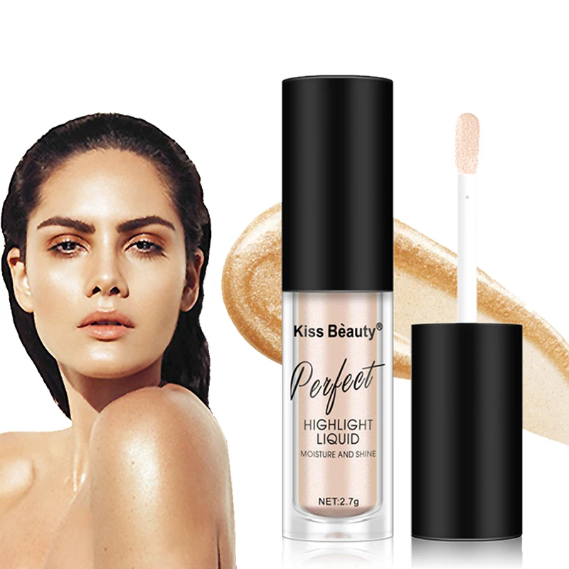 Новинка бренд Kiss Beauty хайлайтер контурная косметика стойкий Макияж для лица