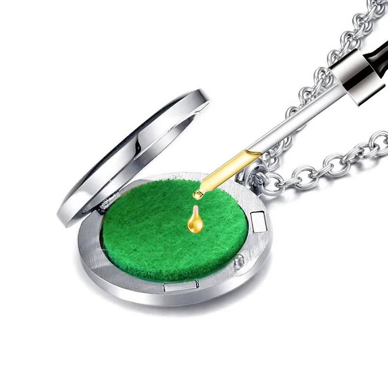 TJP Ароматные духи эфирное масло диффузор медальон 30 мм с магнитной застежкой