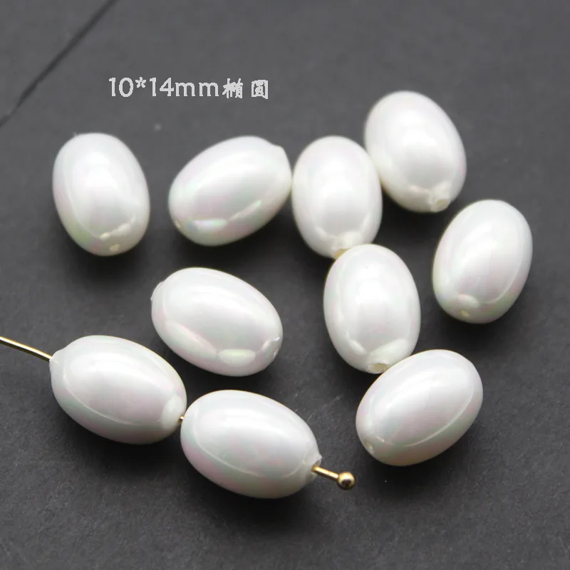 5 шт./пакет натуральная раковина пятиконечная звезда в форме капли сердца с