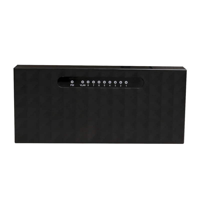 8-портовый коммутатор для высокоскоростной сети Ethernet VLAN 10/100 м | Компьютеры и офис