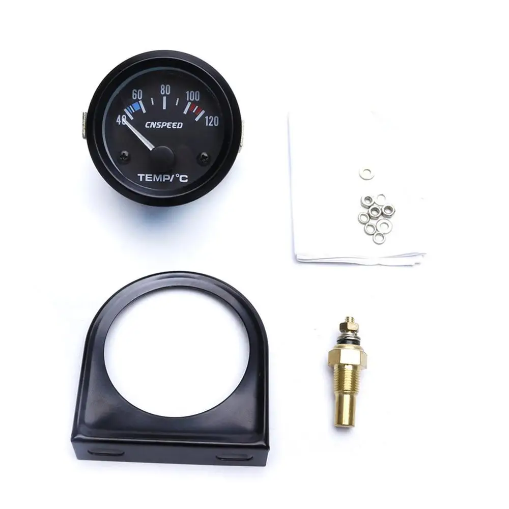 2" 52mm Digital Car Water Temp Temperature Gauge 12V 40-120℃ LED With Joint Pipe Sensor Adapter Auto Meter | Автомобили и