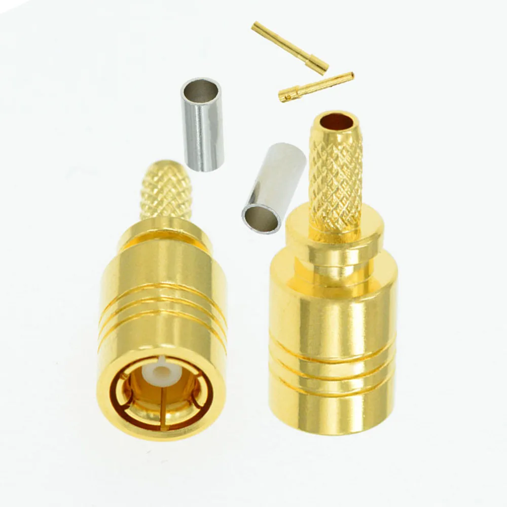 10 шт. антенный разъем SMB Женский обжимной RG 174 316 XM Sirius|xm antenna connector|l connectorxm l |