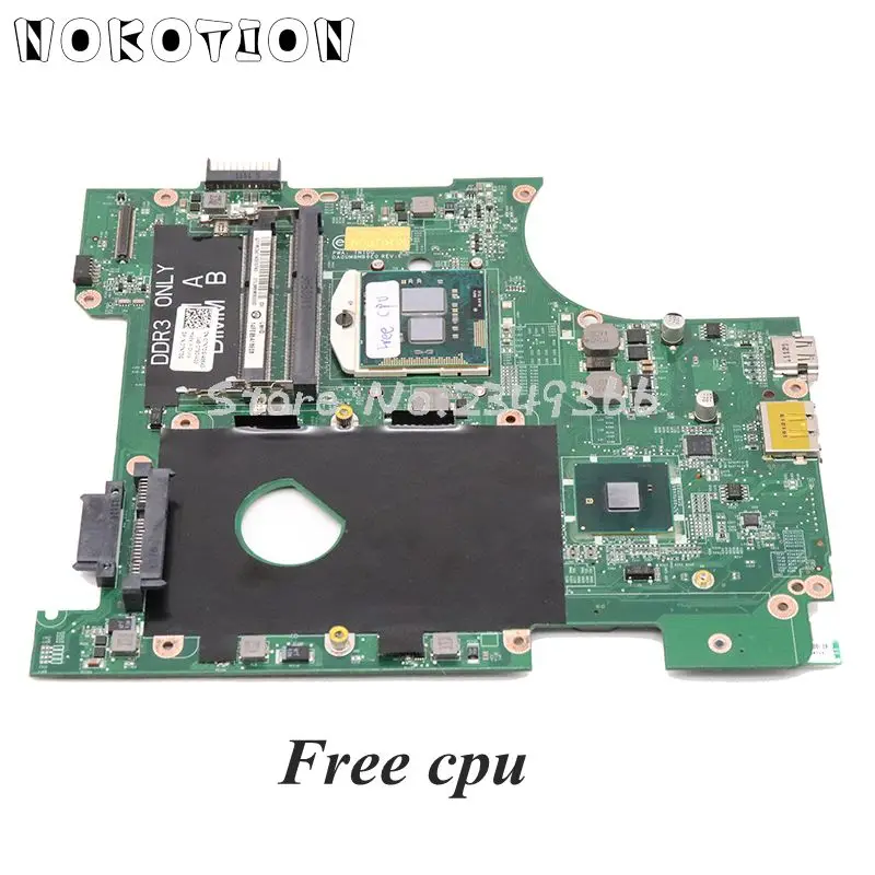 NOKOTION для Dell inspiron 14R N4010 14 дюймов Материнская плата ноутбука CN-07NTDG 07NTDG DA0UM8MB6E0 материнская плата HD GMA HM57 DDR3