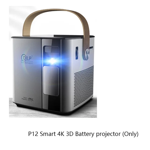 Мини-проектор P12 4K 3D встроенный аккумулятор BT4.1 full hd 1080p | Инструменты