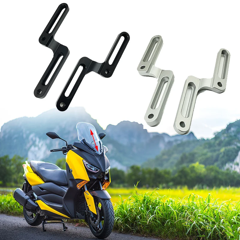 

For YAMAHAX-MAX 300 XMAX 300 XMAX300 2015 2016 2017 2018 2019 Motorcycle Windscreen Adjusters CNC Aluminum Windshield Bracket