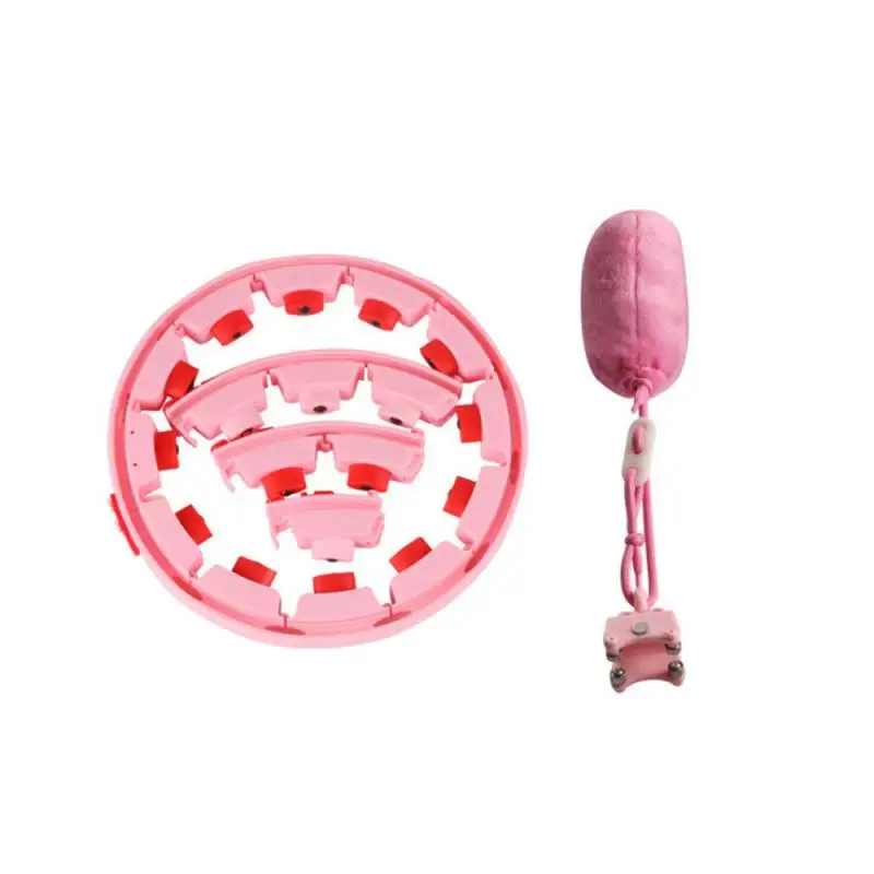 

Sports Hoops Yoga Home Fitness Smart Hoops Circle Not Drop Adjustable Waist Train Ring Belly Trainer Waist Fitness Equipment