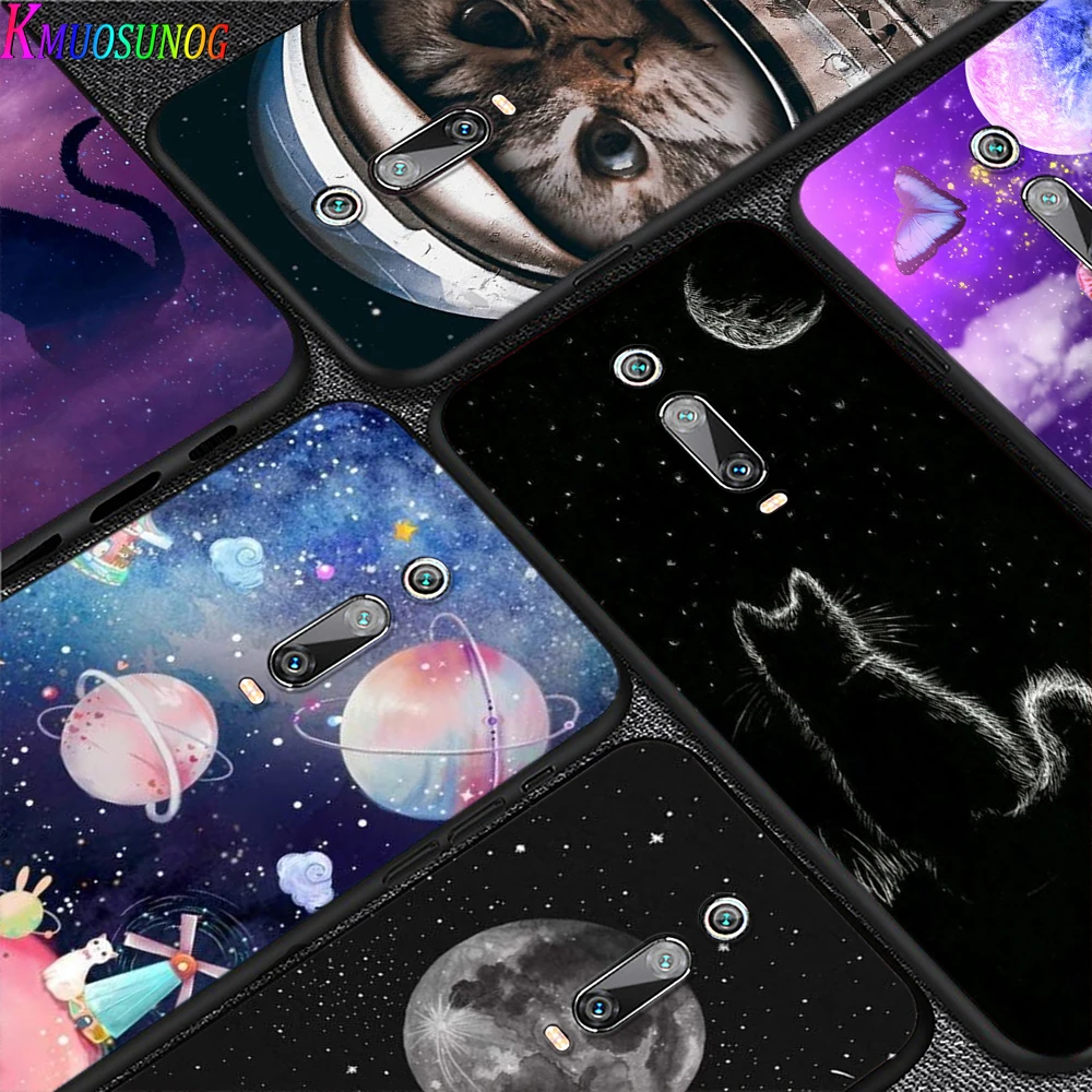 

Cat Playing in space for Xiaomi Redmi 10X 9 Prime 9C 9A 8 8A 7 6 5 4X 4 K20 Pro K30 Ultra 7A 6A 6 S2 5A Plus GO Phone Case