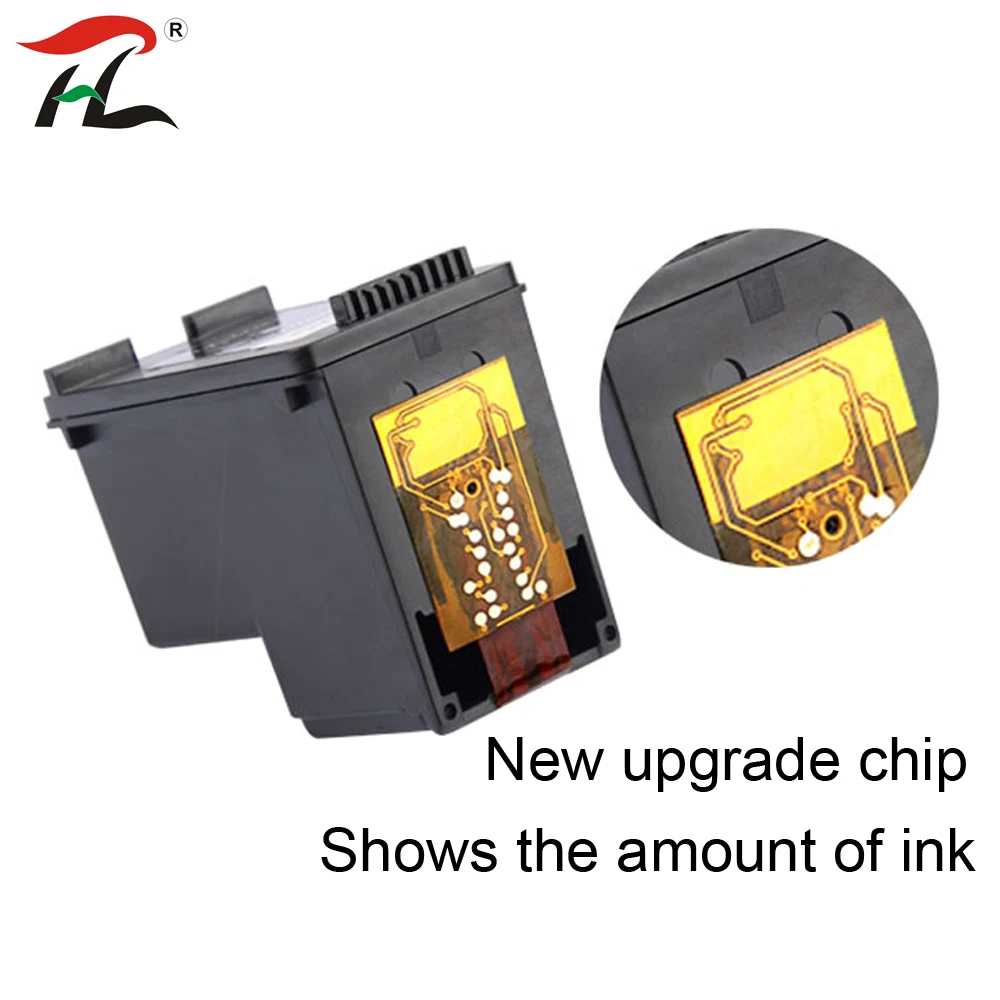 2pk compatible ink cartridge 62xl for hp62 62 5640 5660 7640 5540 5544 5545 5546 5548 officejet 5740 5741 5742 5743 5744 free global shipping
