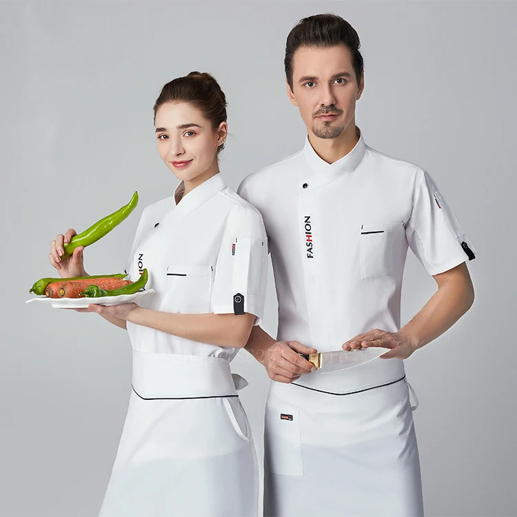 Куртка для шеф-повара унисекс дышащая сетчатая туника кухни ресторана летняя