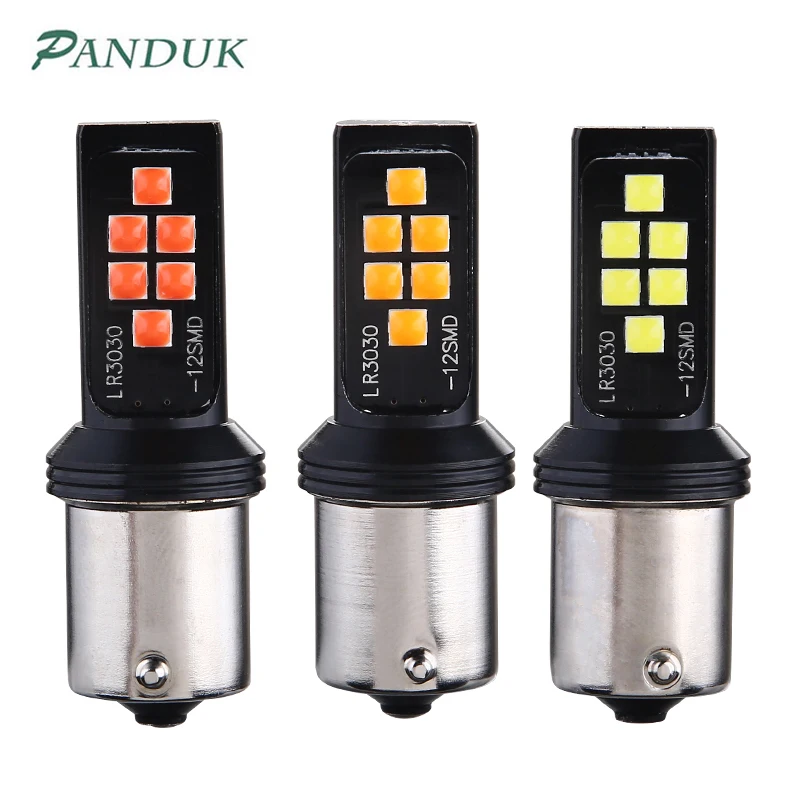 PANDUK 2 шт. 1156 P21W BA15S 1157 BAY15D Поворотная сигнальная лампа T20 W21W 7440 W21/5 Вт 7443 BAU15S