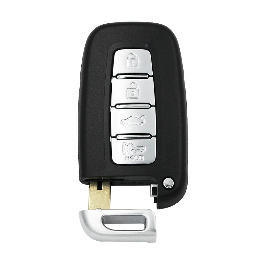 4 кнопки Smart Remote Автомобильный ключ 433 МГц ID46 PCF7952 чип Uncut Blade для Hyundai IX35 IX45 Elantra Sonata