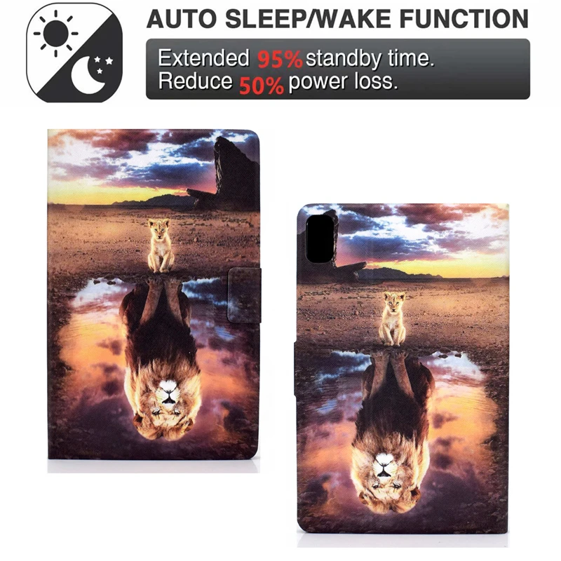 

Coque Case For Huawei Matepad 10.4 inch BAH3-W09 BAH3-AL00 Cartoon Thin Leather Funda For Huawei Honor Pad V6 Tablet Cover Cases