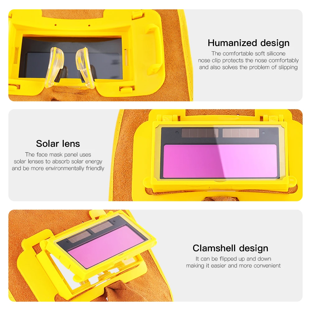 Маска сварочная с автоматическим затемнением на солнечной батарее|Сварочные