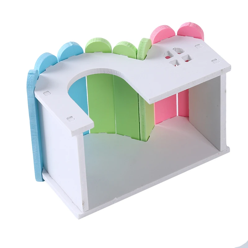 1 шт. замок для домашних животных игрушки дом смотровая площадка товары хомяк